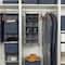 Household Essentials Denim 27" Cotton Blend & Plastic 10 Shelf Closet Shoe Organizer